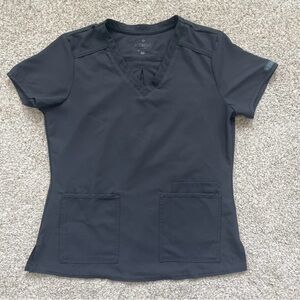 Med Couture Grey  Fitted Short Sleeve Tee